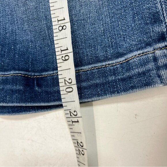 Joe's Jeans Kerrigan Denim Button Front Pencil Skirt, size 28 - Picture 14 of 14